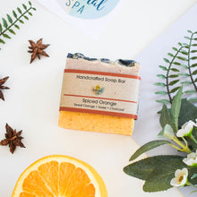 Load image into Gallery viewer, Spiced Orange Cold Process Soap (100g) - Loved By Lotus
